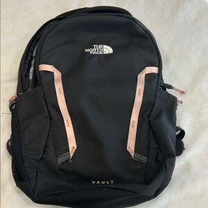 The North Face Vault Black Backpack